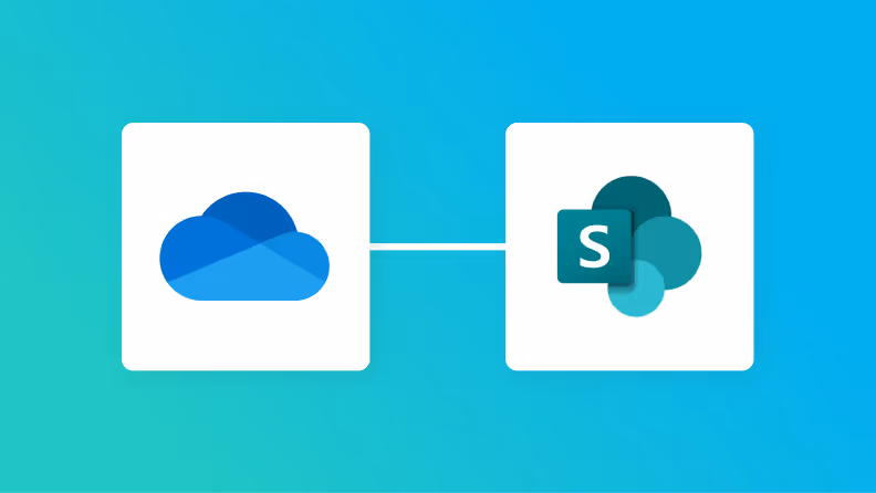 【簡単設定】OneDriveのデータをMicrosoft SharePointに自動的に連携する方法