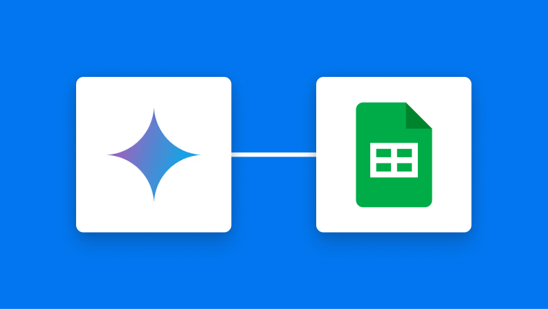 GeminiとGoogle スプレッドシートの連携イメージ