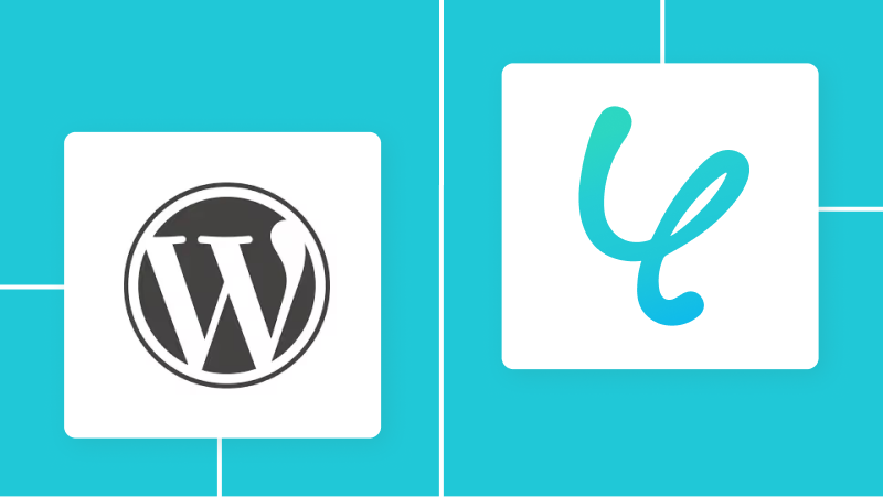 WordPressとYoomの連携イメージ