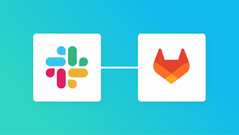 SlackとGitLabの連携イメージ
