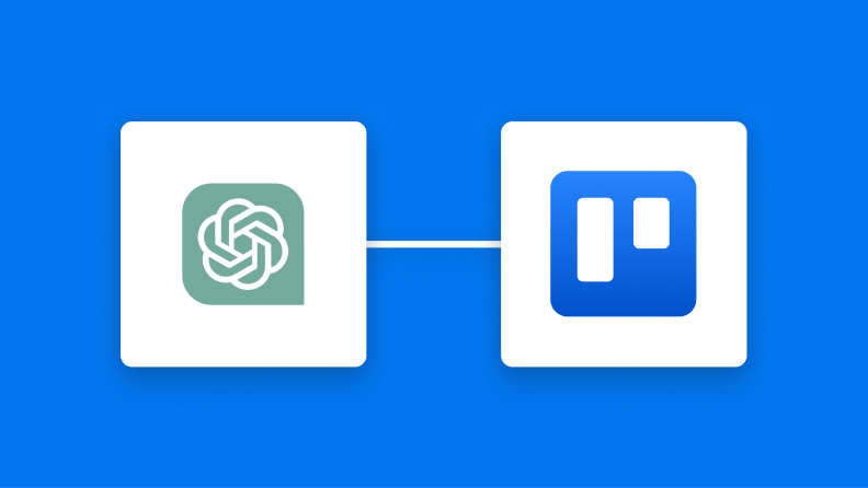 ChatGPTとTrelloの連携イメージ