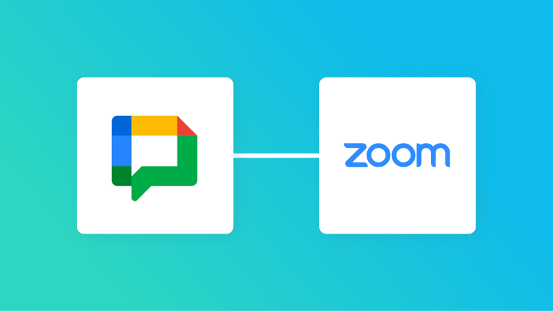 【簡単設定】Google ChatのデータをZoomに自動で連携する方法