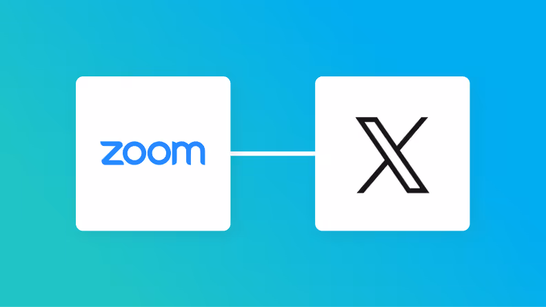 【ノーコードで実現】ZoomのデータをX（Twitter）に自動的に連携する方法