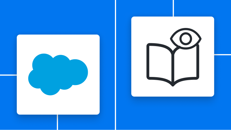 SalesforceとOCRの連携イメージ