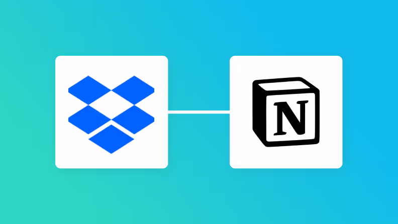 DropboxとNoitonの連携イメージ