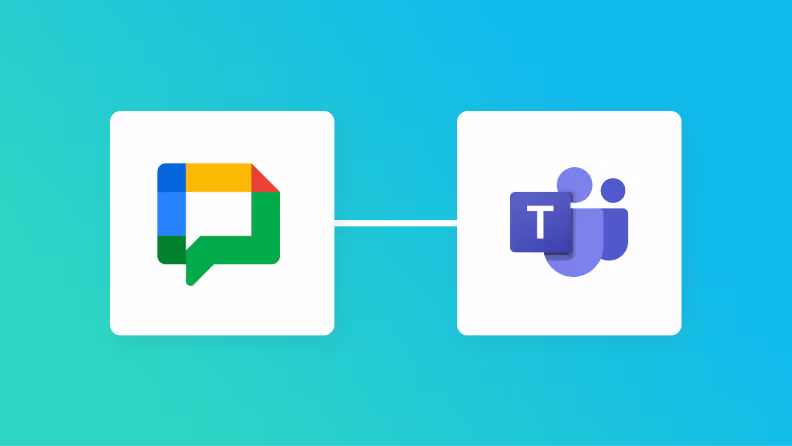 【ノーコードで実現】Google ChatのデータをMicrosoft Teamsに自動的に連携する方法