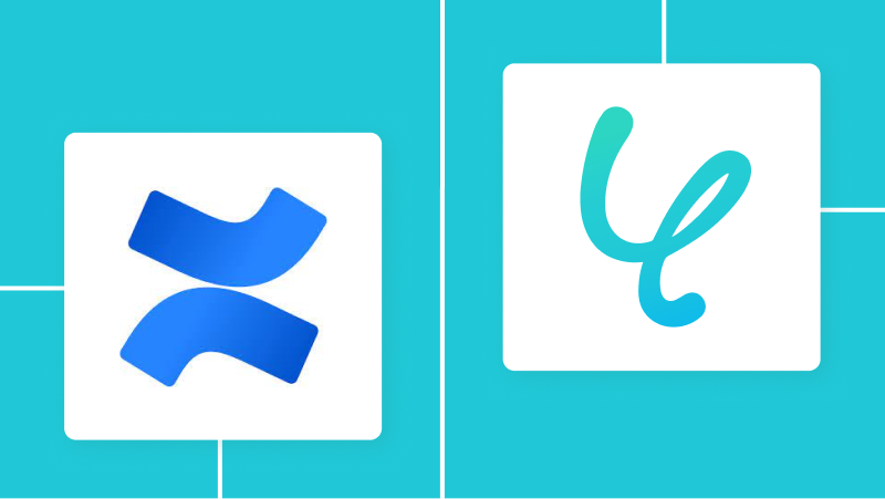 ConfluenceとYoomの連携イメージ