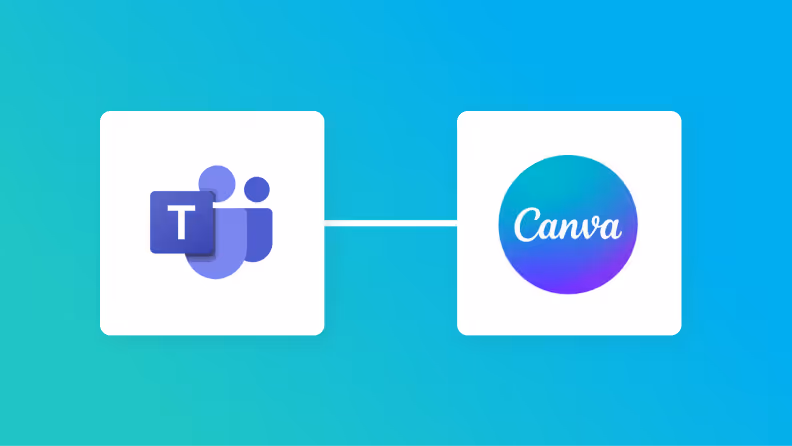 【簡単設定】Microsoft TeamsのデータをCanvaに自動的に連携する方法
