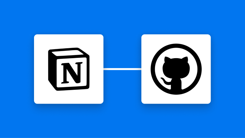 NotionとGitHubの連携イメージ