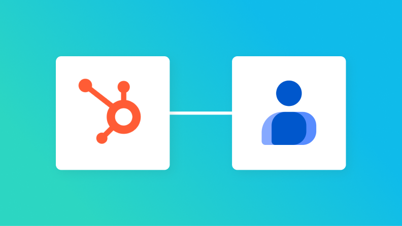 HubSpotとGoogleコンタクトの連携イメージ