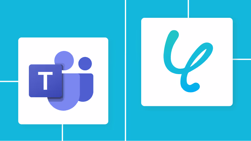 Microsoft TeamsとYoomの連携イメージ