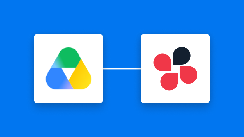 Google DriveとChatworkの連携イメージ