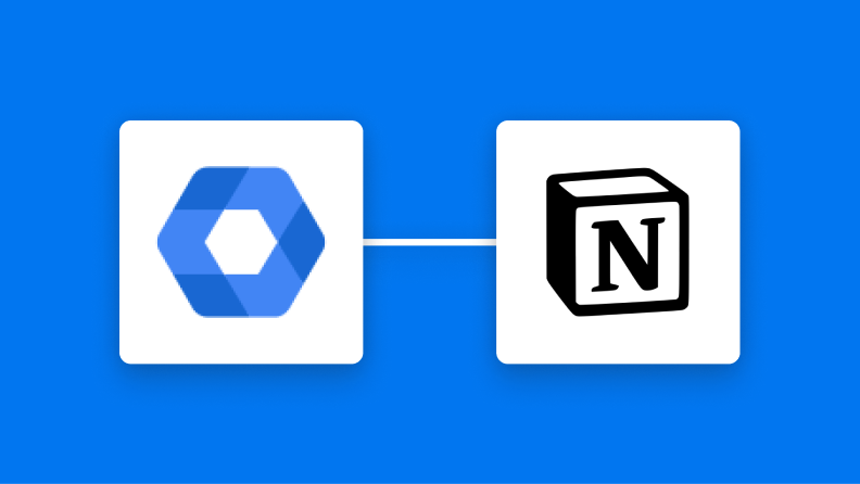 Google WorkspaceとNotionの連携イメージ