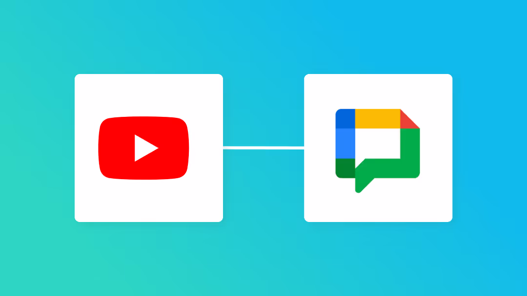 YouTubeとGoogle Chatを連携して、前日のYouTubeのチャンネルレポートをGoogle Chatに通知する方法