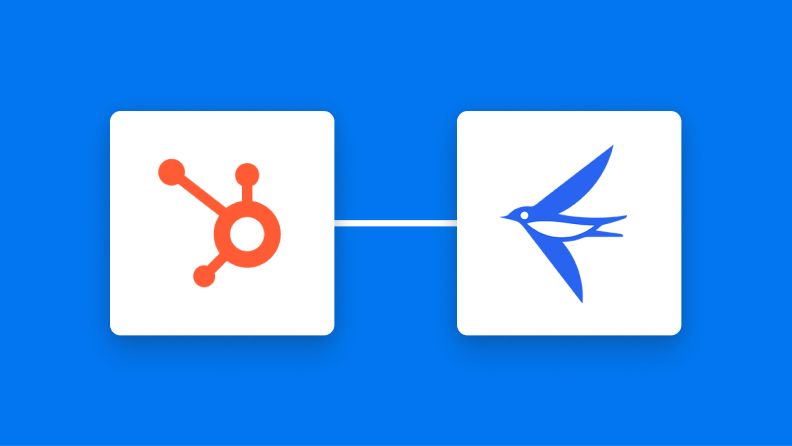 HubSpotとfreee請求書の連携イメージ