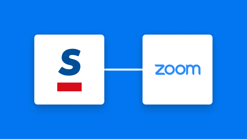SansanとZoomの連携イメージ