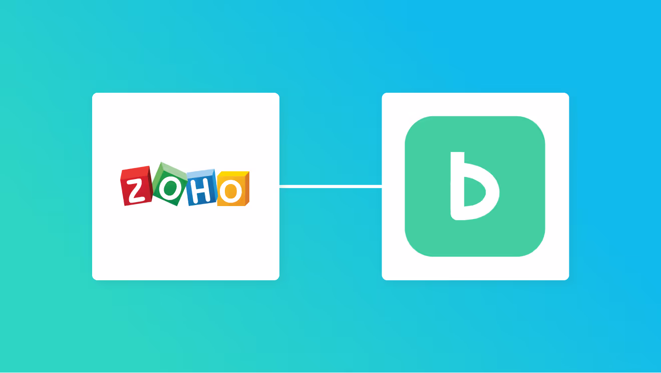 Zoho CRMとBacklogの連携イメージ