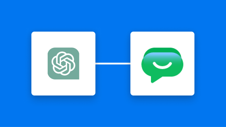 ChatGPTとGoogle Chatの連携イメージ