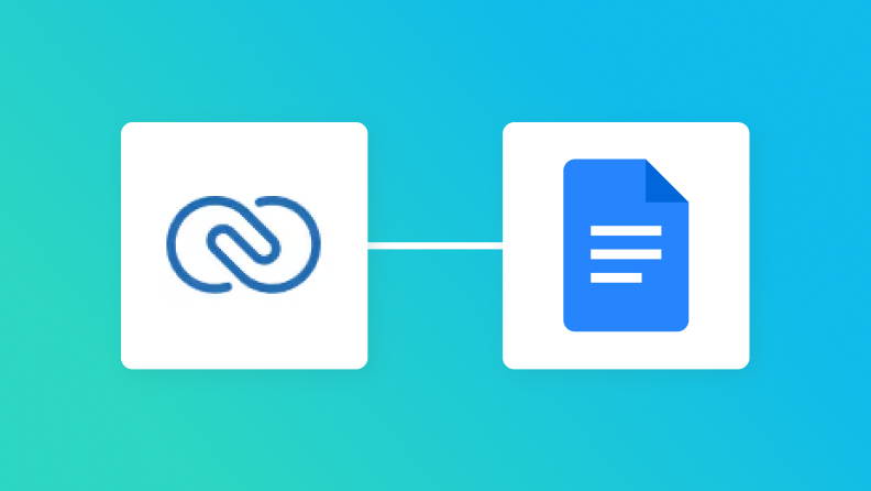 【簡単設定】Zoho CRMのデータをGoogleドキュメントに自動的に連携する方法