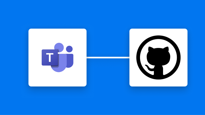 Microsoft TeamsとGitHubの連携イメージ