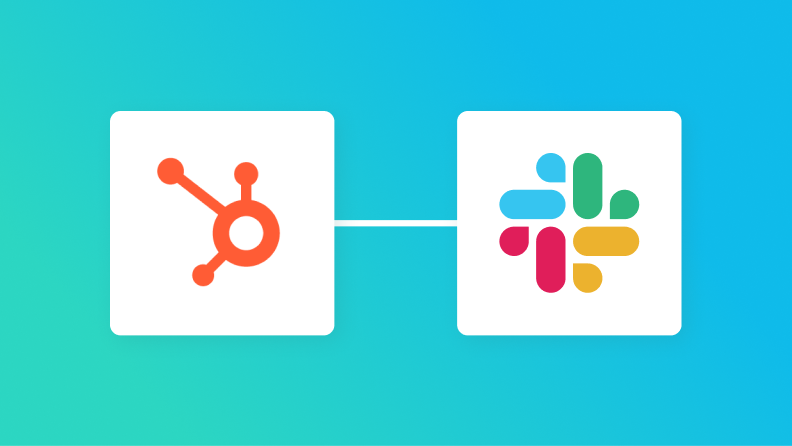 HubSpotとSlackの連携イメージ