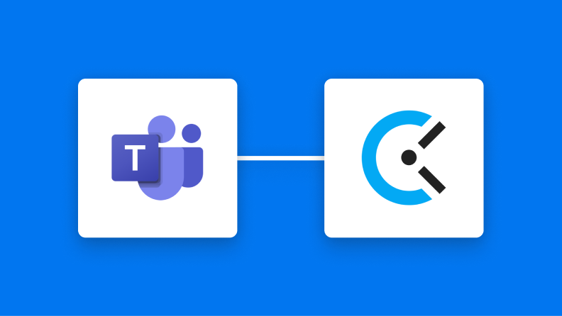 Microsoft TeamsとClockifyの連携イメージ
