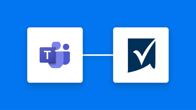 Microsoft TeamsとSmartsheetの連携イメージ