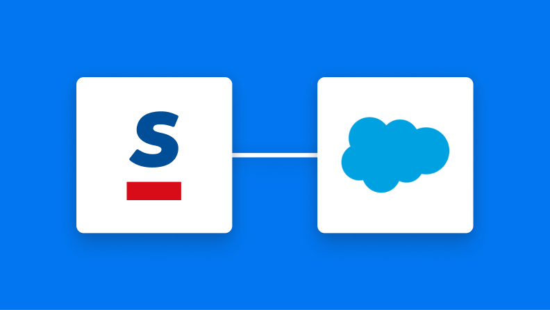 SansanとSalesforceを連携するイメージ