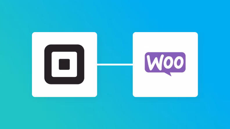 SquareとWooCommerceの連携イメージ