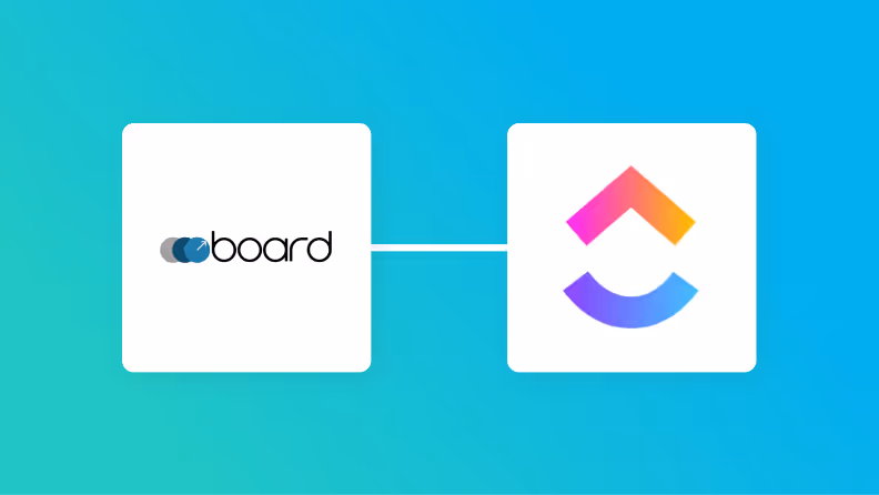 【簡単設定】boardのデータをClickUpに自動的に連携する方法