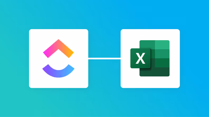 【簡単設定】ClickUpのデータをMicrosoft Excelに自動的に連携する方法
