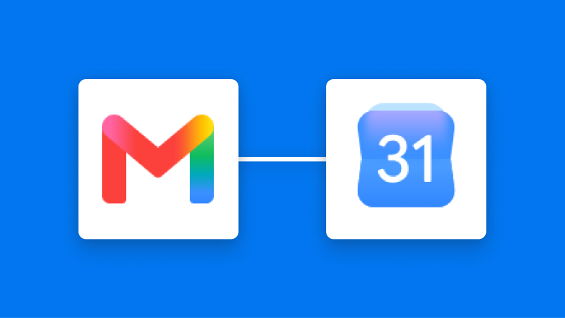 GmailとGoogleカレンダーの連携イメージ
