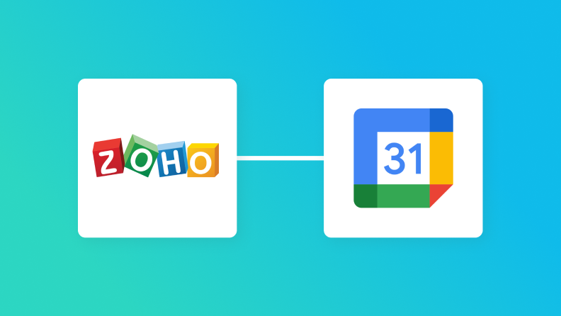 Zoho CRMから顧客との会議予定をGoogleカレンダーに登録して、会議URLをOutlookで送信する方法