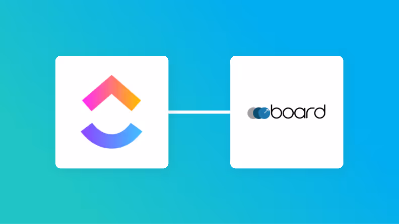 【簡単設定】ClickUpのデータをboardに自動的に連携する方法