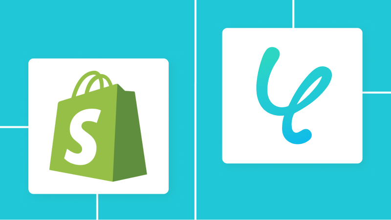 ShopifyとYoomの連携イメージ