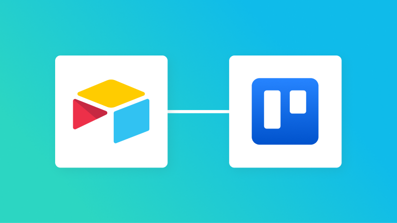 AirtableとTrelloの連携イメージ