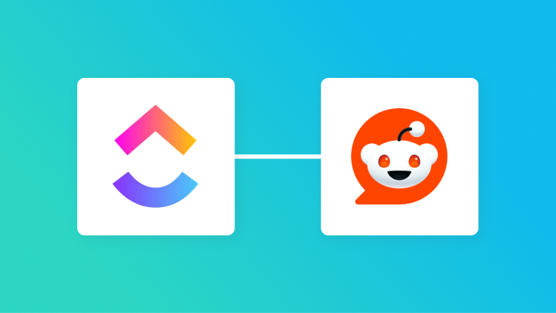 【簡単設定】ClickUpのデータをRedditに自動的に連携する方法