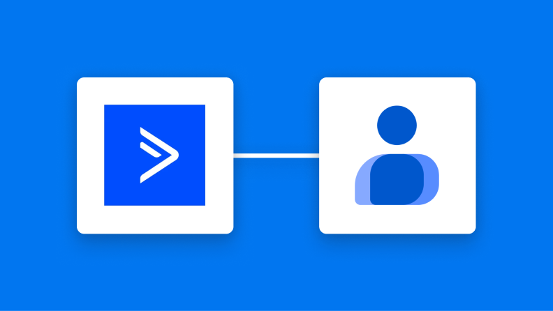 ActiveCampaignとGoogle コンタクトの連携イメージ