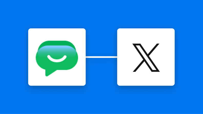 Google ChatとX（Twitter）の連携イメージ