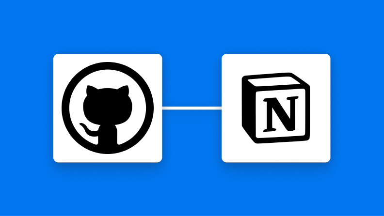 GitHubとNotionの連携イメージ