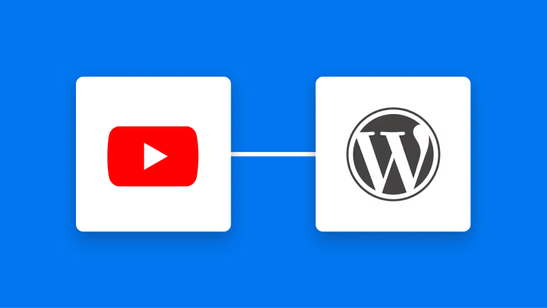 YouTubeとWordPress.orgの連携イメージ