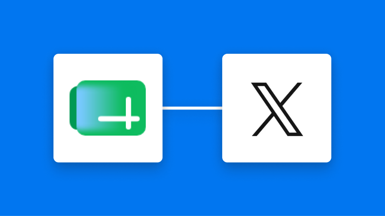 Google スプレッドシートとX（Twitter）の連携イメージ
