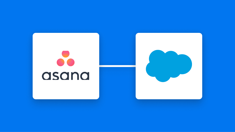 AsanaとSalesforceの連携イメージ