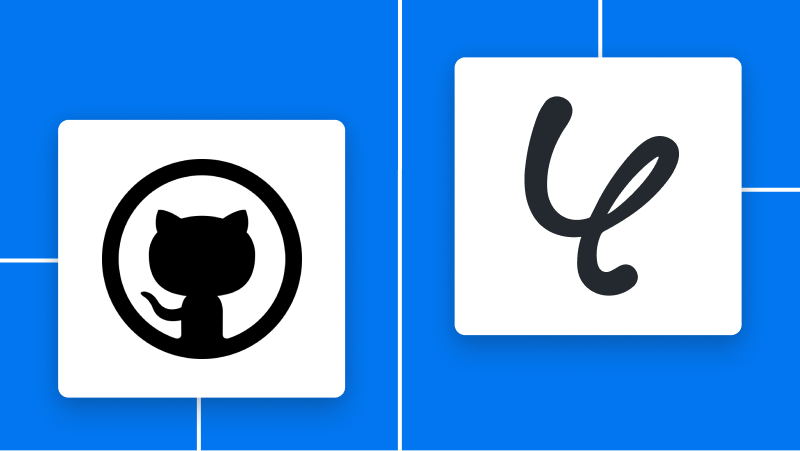 GitHubとYoomの連携イメージ