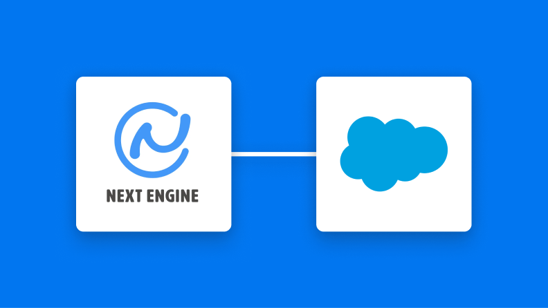 NEXT ENGINEとSalesforceの連携イメージ