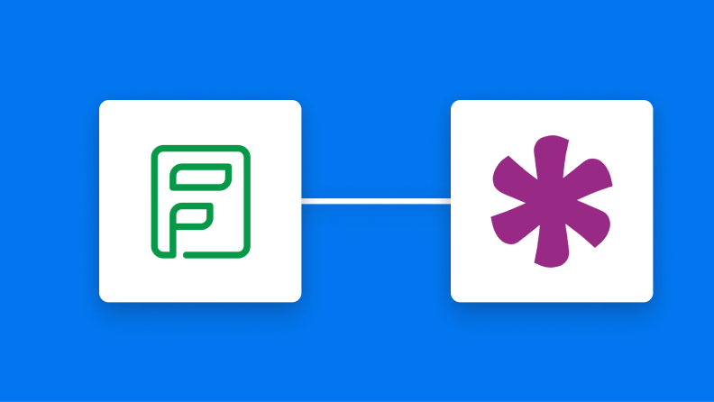 Zoho FormsとKnackの連携イメージ