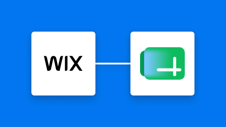 WixとGoogle スプレッドシートの連携イメージ