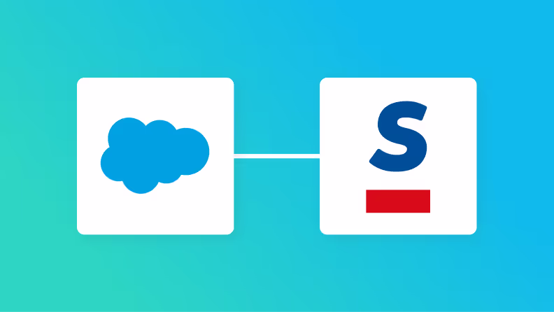 SalesforceとSansanの連携イメージ