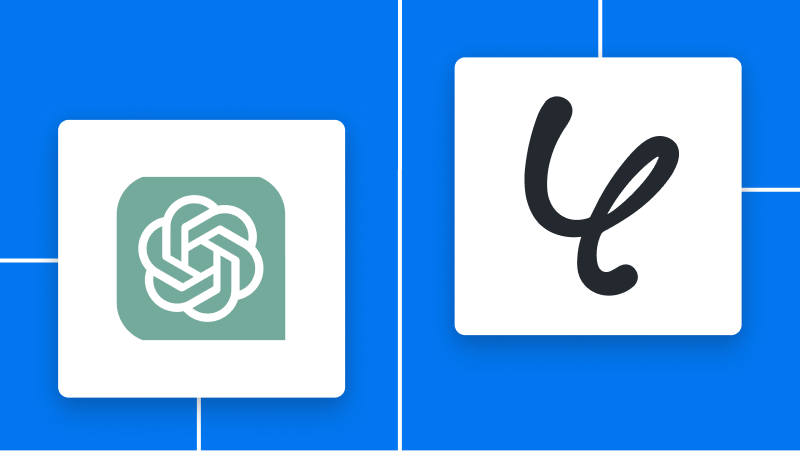 ChatGPTとYoomの連携イメージ