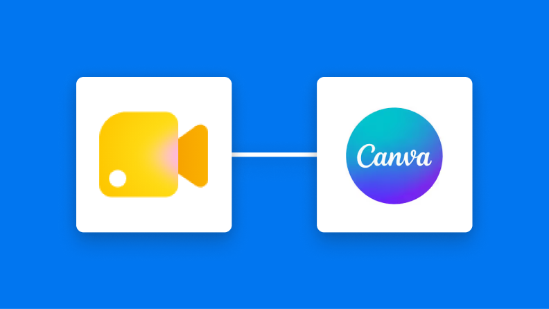 Google MeetとCanvaの連携イメージ